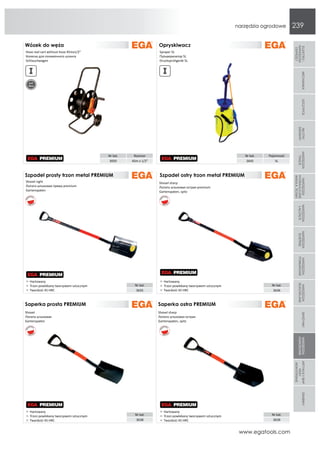Ega produktový katalég náradia