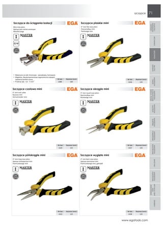 Ega produktový katalég náradia