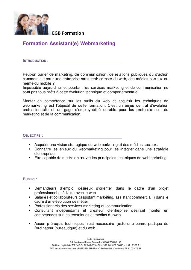 Formation webmarketing et Community Manager - Toulouse