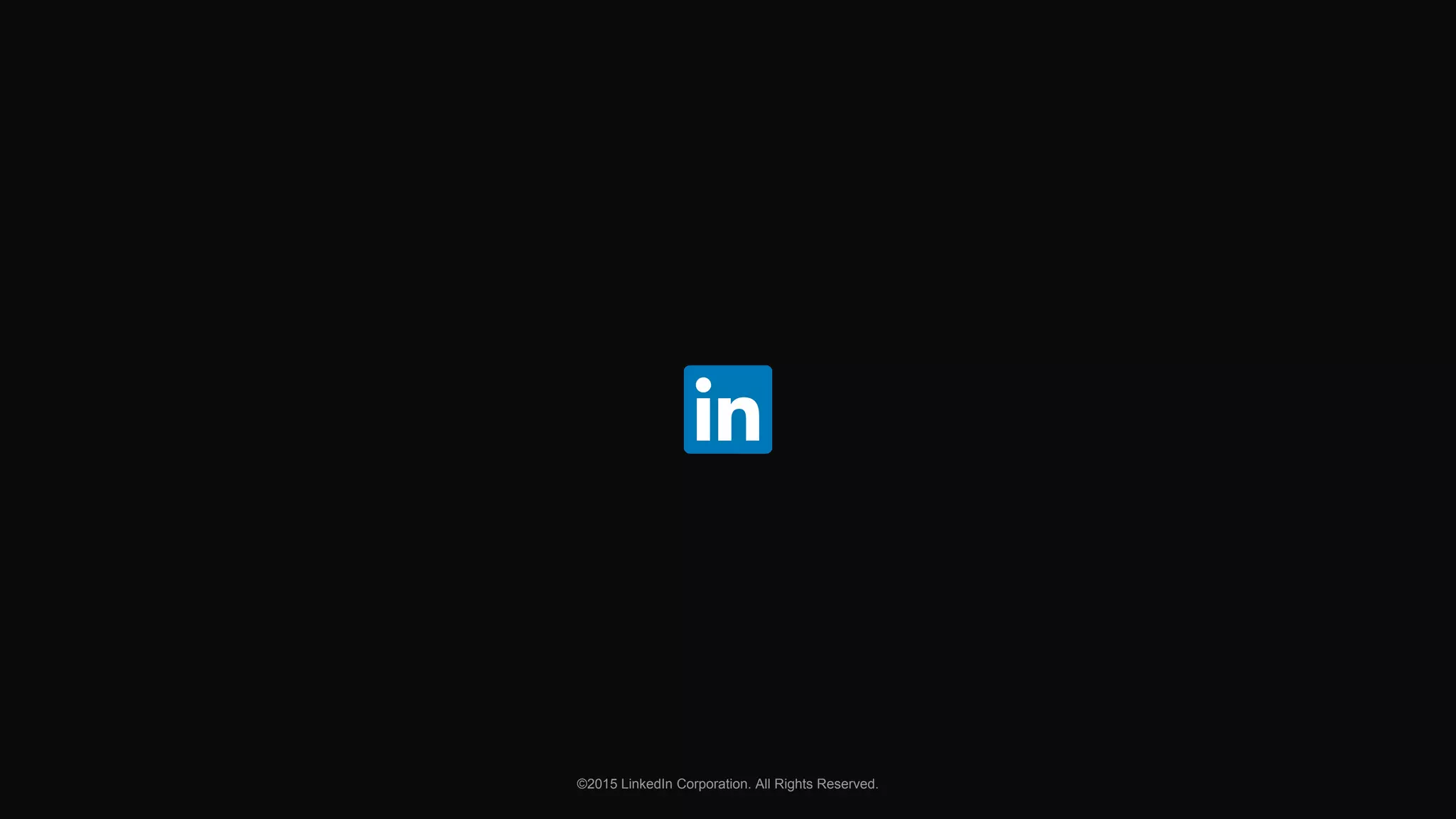 ©2015 LinkedIn Corporation. All Rights Reserved.
 