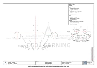 Comprehensive Grade 12 Engineering Graphics & Design Workbook 2026 | PDF