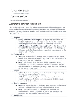 Viva Questions for Engineering Dawing and Graphics | DOCX