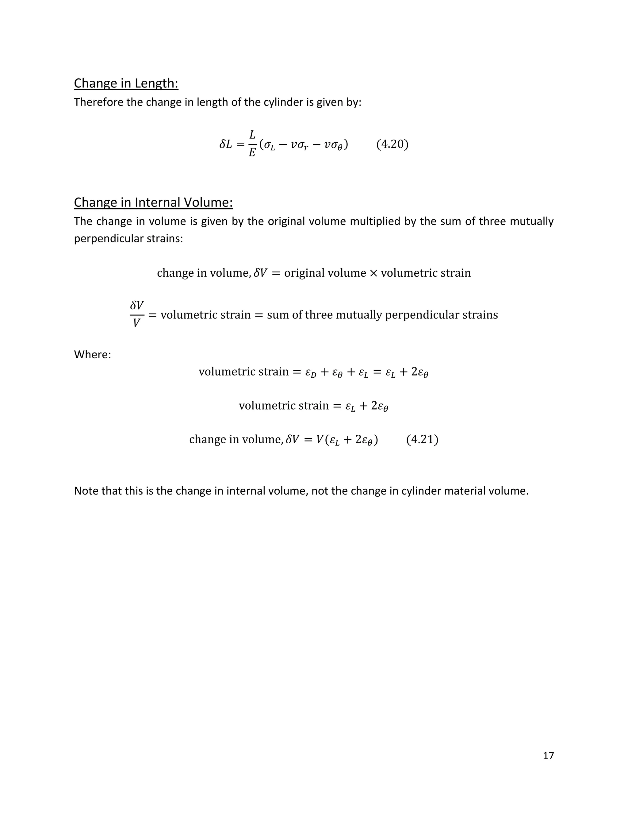 Egf316 thin and thick cylinders notes | PDF