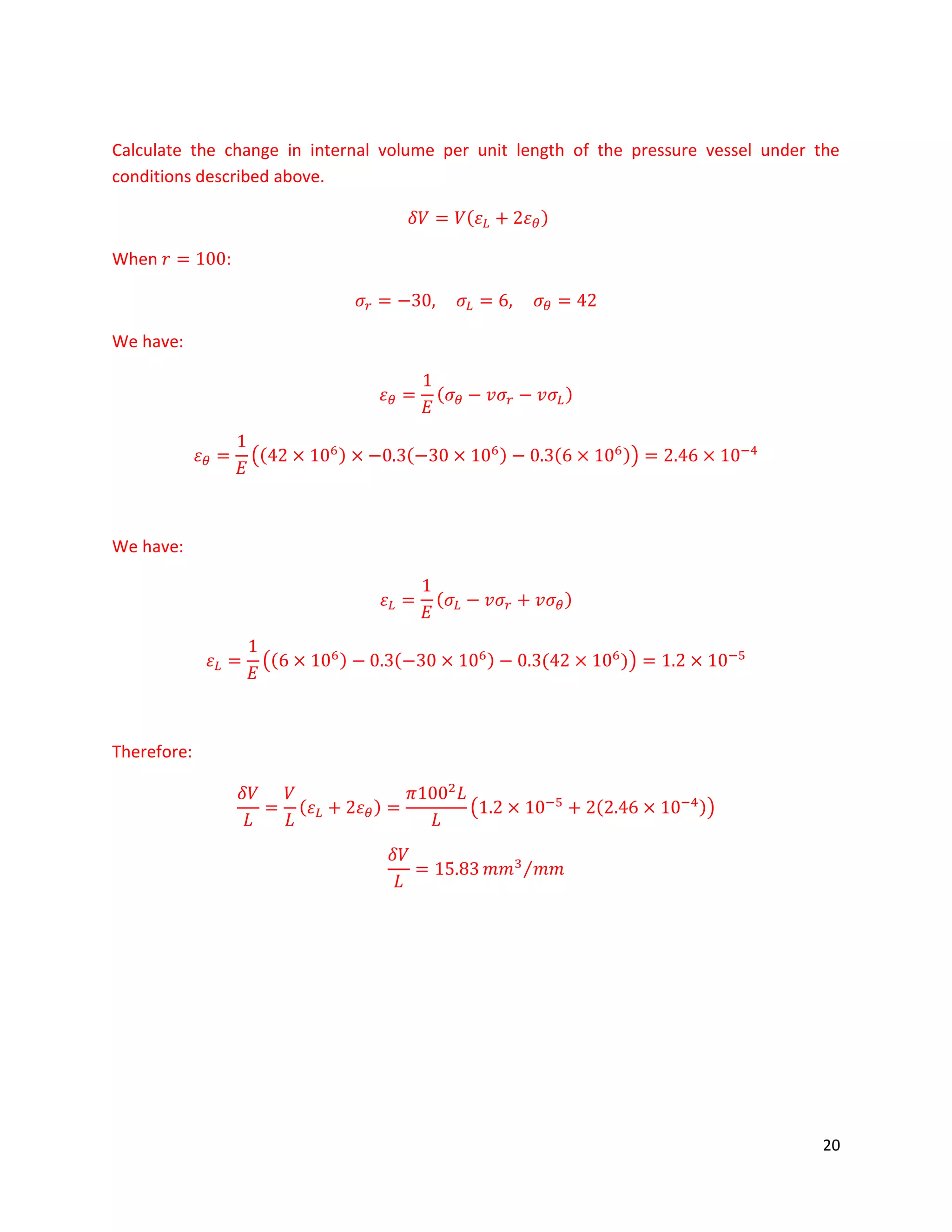 Egf316 thin and thick cylinders notes | PDF