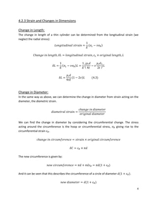 Egf316 thin and thick cylinders notes | PDF