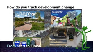 How do you track development change
From Start to Finish