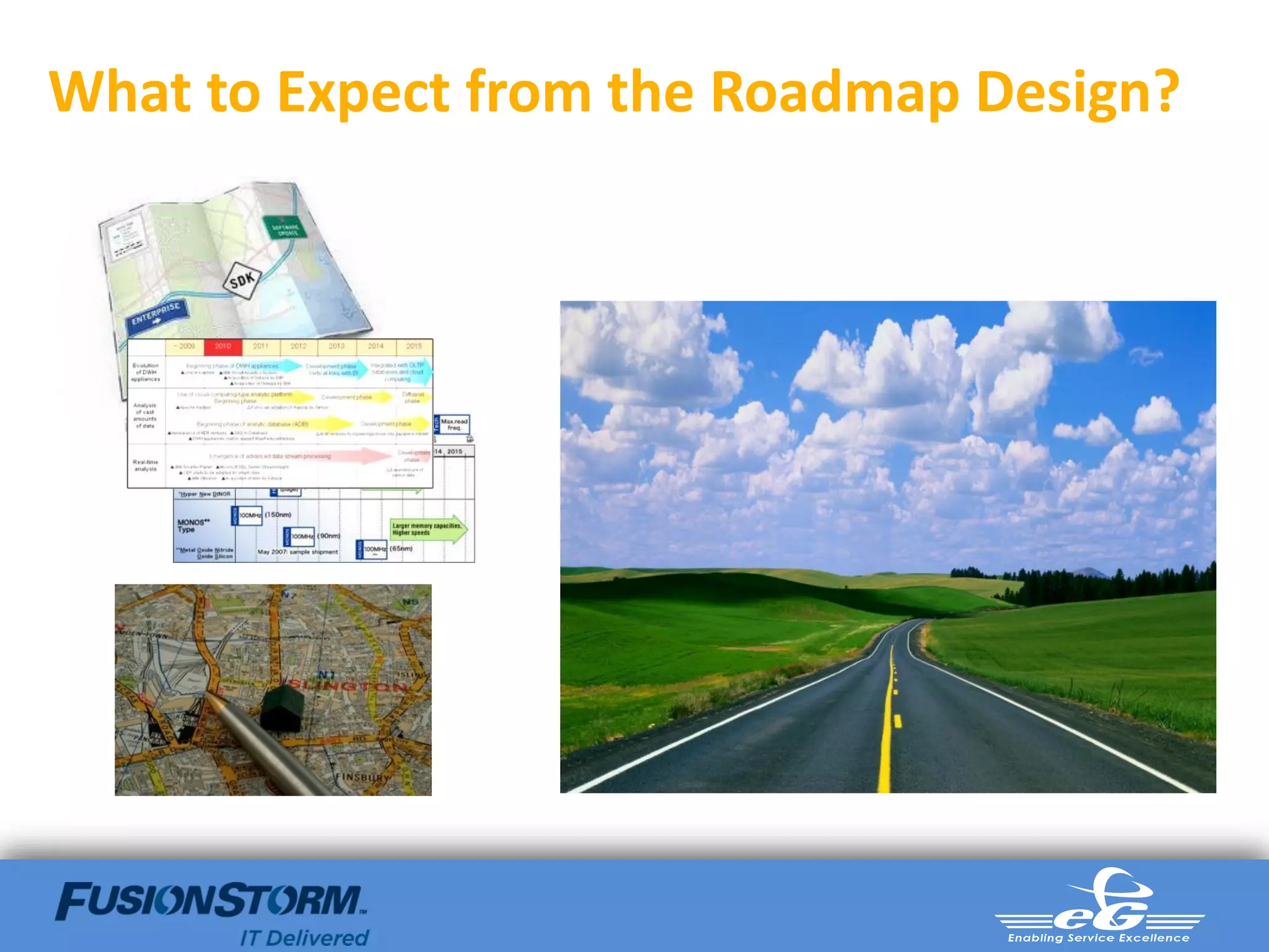 What to Expect from the Roadmap Design?
 