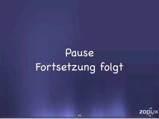 Eggs, Buildouts und andere Wunderlichkeiten