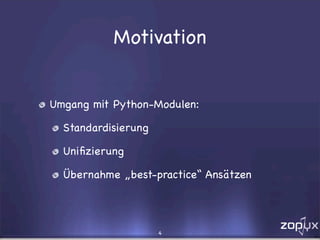 Eggs, Buildouts und andere Wunderlichkeiten