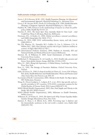 Health Promotion Strategies and Methods 3e - sample chapters | PDF