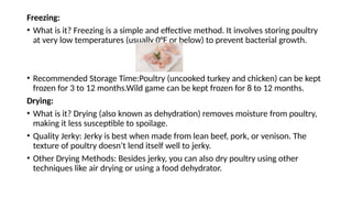 Egg and poultry - Sources/spoilage/prevention/Contamination | PPTX