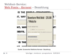 Webfont-Service:

Web Fonts - Kernest – Bezahlung





         Quelle: Screenshot Webfonts Kernest - Bezahlung


34      ...