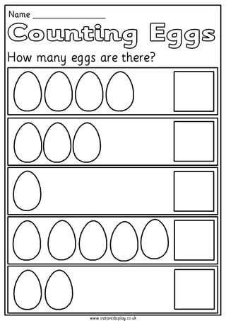 Easter math worksheets grade 2