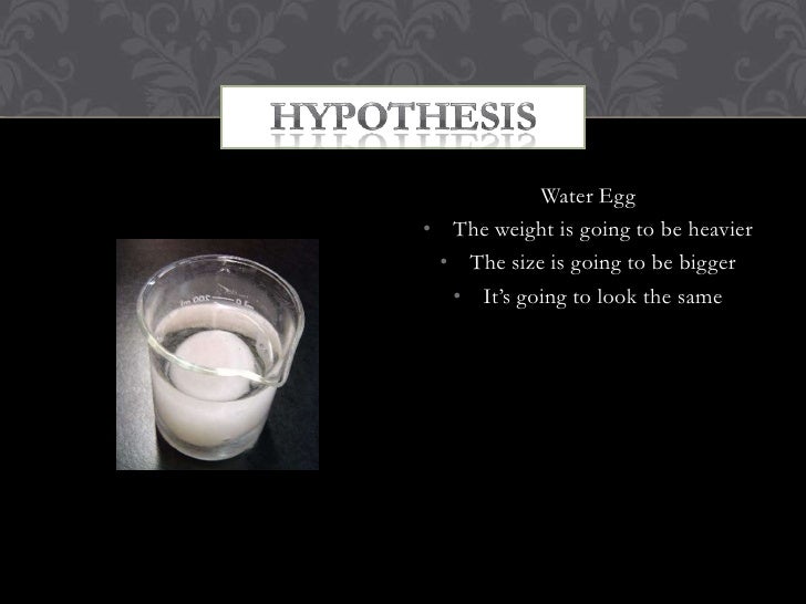 Irena Egg osmosis experiment