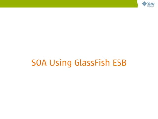 SOA Using GlassFish ESB
 