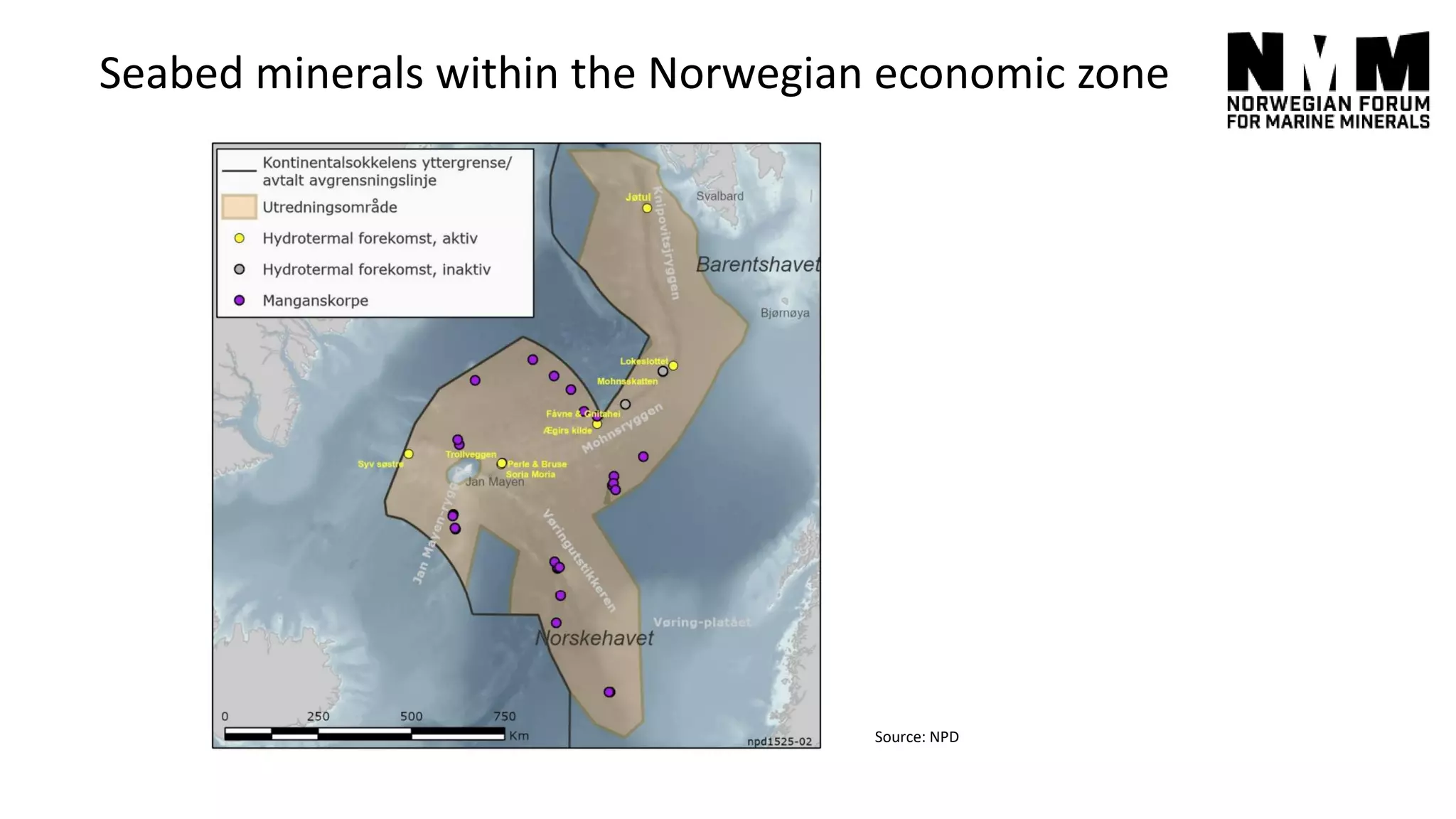 DSM ON THE NORWEGIAN EXTENDED CONTINENTAL SHELF – SECURING CRITICAL ...