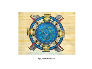 Egipatski kalendar
 