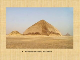 Pirámide de Snefru en Dashur 