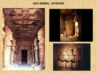 ABÚ SIMBEL: INTERIOR 