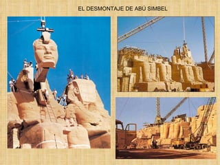 EL DESMONTAJE DE ABÚ SIMBEL 