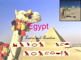 Egypt   Laura and Arantxa   