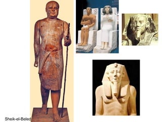 Totes les estàtues representen a Ramsès ll
 