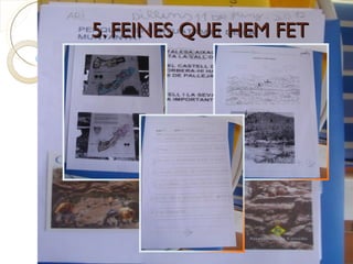 5. FEINES QUE HEM FET
 