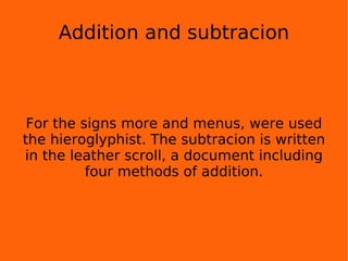 MATHS :Egypt | PPT