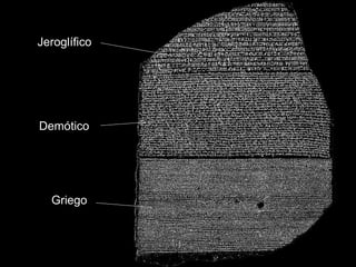 Jeroglífico Demótico Griego 