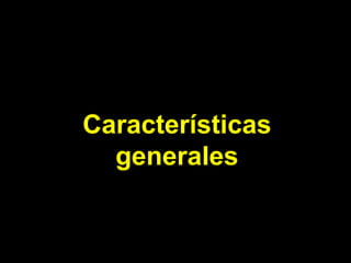 Características generales 
