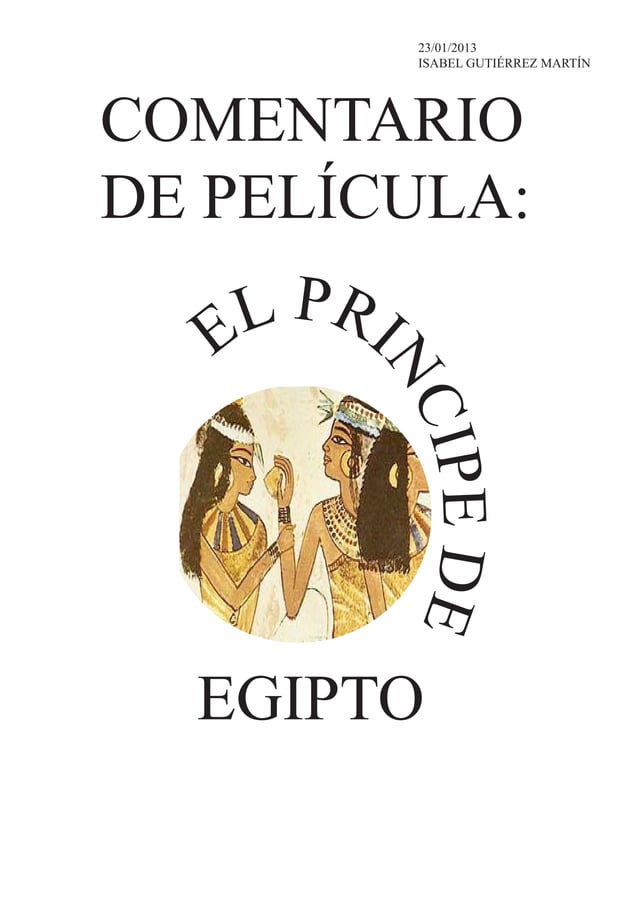 El Principe Egipto Pelicula Entero Con Letra Español Egipto