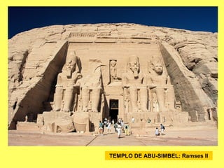 TEMPLO DE ABU-SIMBEL: Ramses II