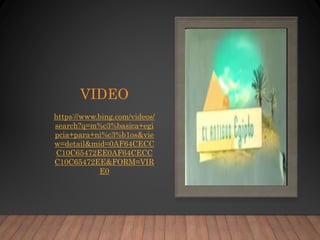 VIDEO
https://www.bing.com/videos/
search?q=m%c3%basica+egi
pcia+para+ni%c3%b1os&vie
w=detail&mid=0AF64CECC
C10C65472EE0AF64CECC
C10C65472EE&FORM=VIR
E0