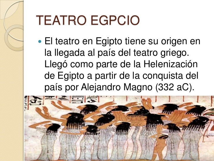 Resultado de imagen para rituales egipcios teatro