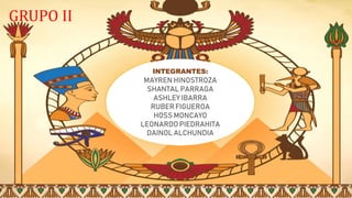 INTEGRANTES:
MAYREN HINOSTROZA
SHANTAL PARRAGA
ASHLEY IBARRA
RUBER FIGUEROA
HOSS MONCAYO
LEONARDO PIEDRAHITA
DAINOL ALCHUNDIA
GRUPO II
 