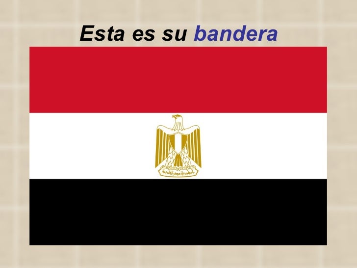 Esta es su  bandera 