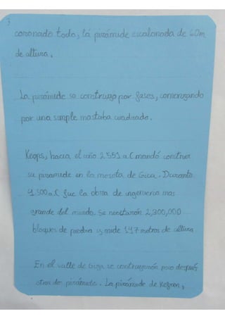 Egipto pirámides y entarramientos