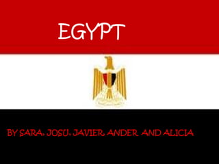 EGYPT




BY SARA, JOSU, JAVIER, ANDER AND ALICIA
 