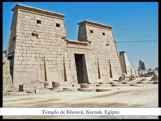 Templo de Khon c ú , Karnak, Egipto 
