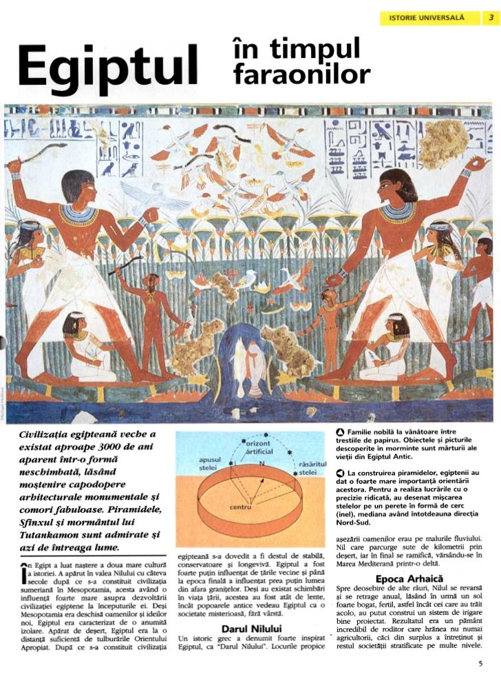 Egiptul In Timpul Faraonilor
