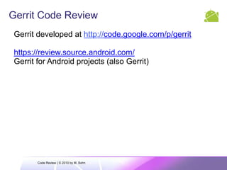  Gerrit Mylyn connectorRelease 1.0 Commit Search und Commit Viewer