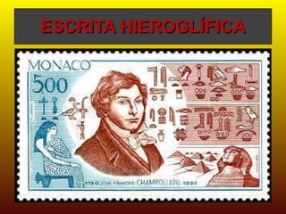 ESCRITA HIEROGLÍFICA 
