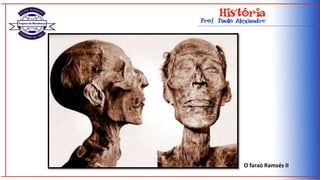 Período “feudal” e disputas entre nomos.Templo em Mênfis, antiga capital egípcia