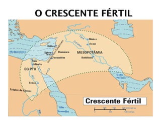O CRESCENTE FÉRTILO CRESCENTE FÉRTIL
 
