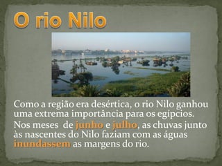Egito Antigo: Nilo, economia e sociedade | PDF