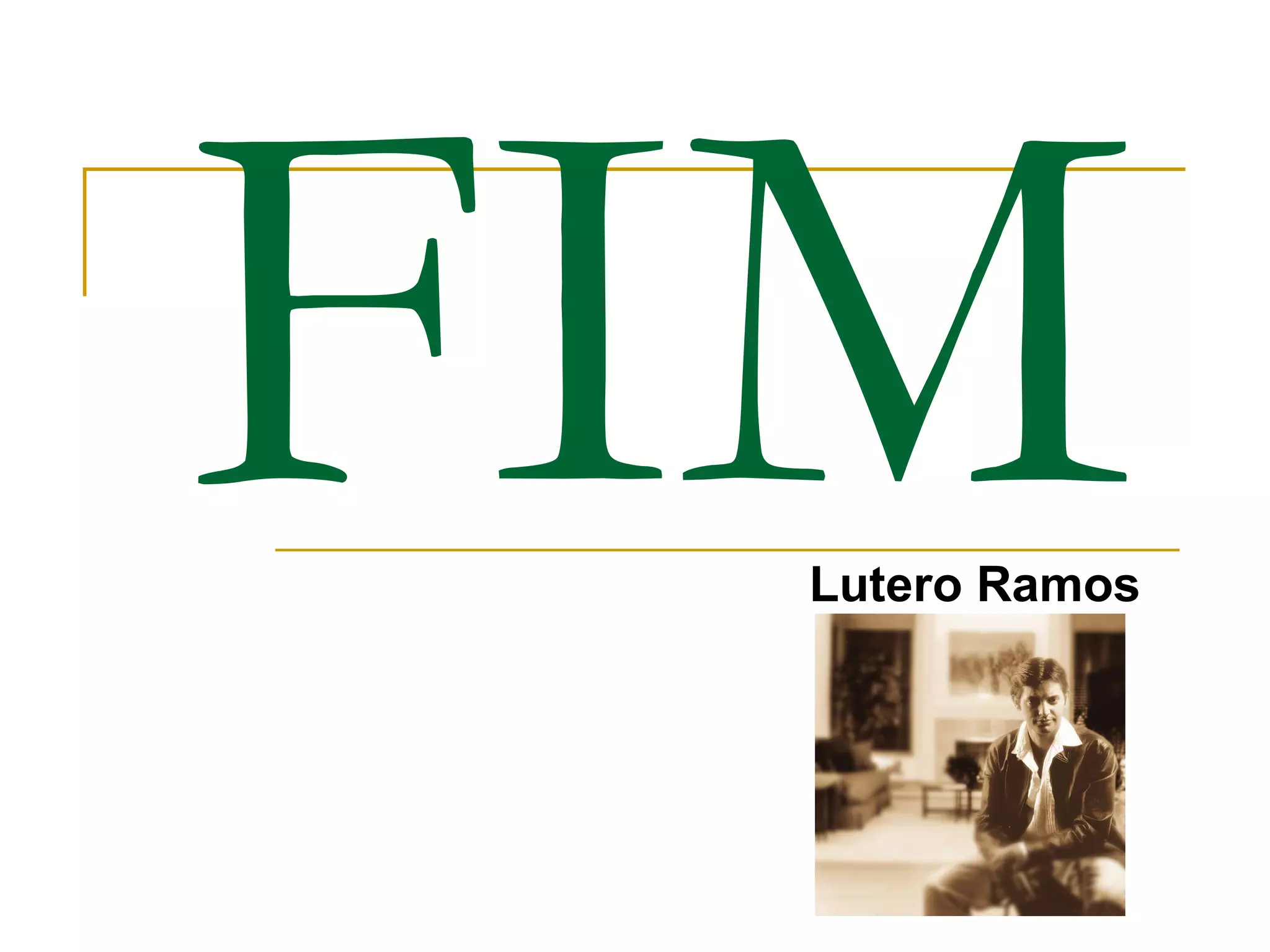 FIM Lutero Ramos 