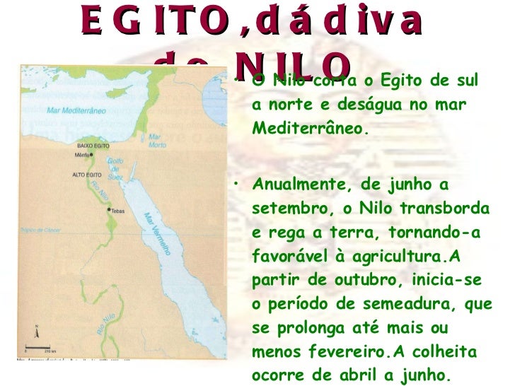 Explique A Frase O Egito é Uma Dádiva Do Nilo