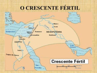 O CRESCENTE FÉRTIL
 
