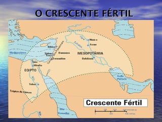 O CRESCENTE FÉRTILO CRESCENTE FÉRTIL
 