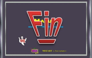 Manuel [email_address] MOZART   « Ave verum » 